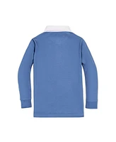 Hope & Henry Boys' Organic Long Sleeve Rugby Shirt, Kids