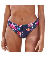 Lascana Women's Floral Classic Bikini Swimsuit Bottom