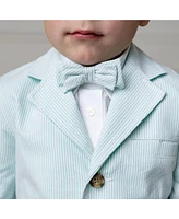 Hope & Henry Boys' Classic Seersucker Bow Tie, Kids