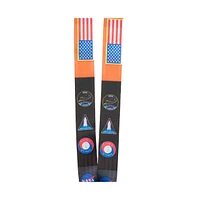 Orange Suit Up Nasa Lanyard with Nasa Logo Keychain