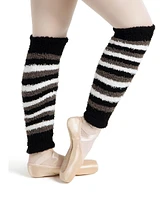 Harmonie 18" Striped Pamper Legwarmer