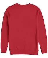 Fifth Sun Men's Mickey & Minnie Signed Together Crew Fleece Pullover Sweatshirt