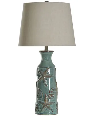 StyleCraft Nautical Ceramic Table Lamp