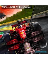 XGaming 27 inch Gaming Monitor, Qhd 2560 1440p, 144Hz/165Hz 99% sRGB, Frameless Ips Screen, 1ms, FreeSync, Hdmi DisplayPort, Monitor with Built-in Spe