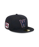 New Era Men's Dark Blue Washington Nationals 2025 Spring Training 59FIFTY Fitted Hat