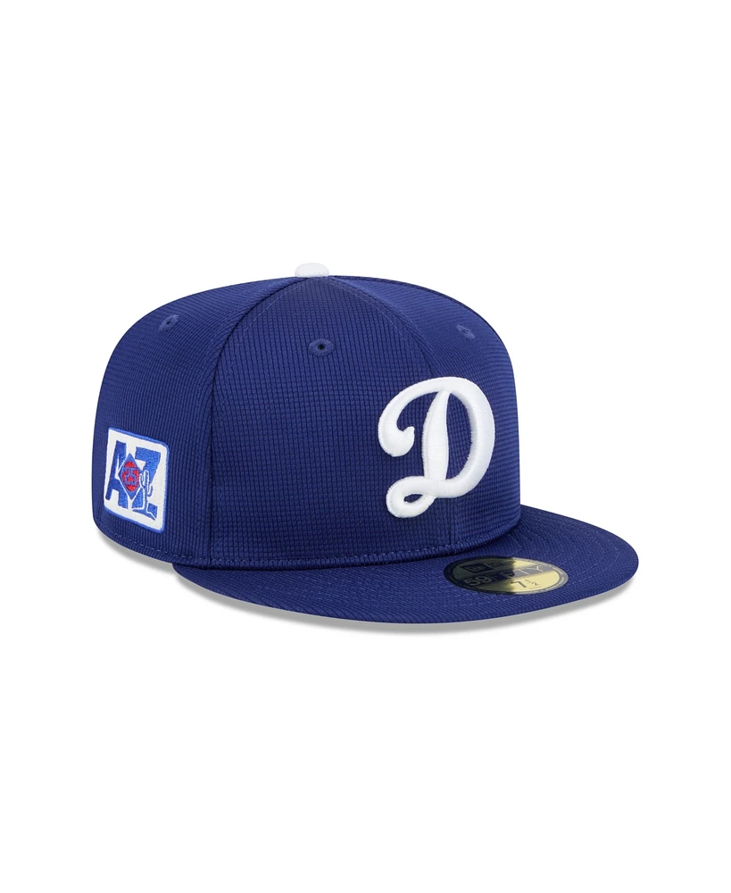 New Era Men's Dark Blue Los Angeles Dodgers 2025 Spring Training 59FIFTY Fitted Hat