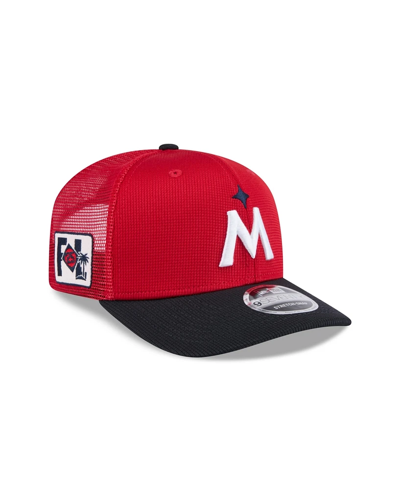 New Era Men's Red Minnesota Twins 2025 Spring Training 9SEVENTY Stretch-Snap Hat