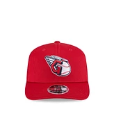 New Era Men's Red Cleveland Guardians 2025 Spring Training 9SEVENTY Stretch-Snap Hat