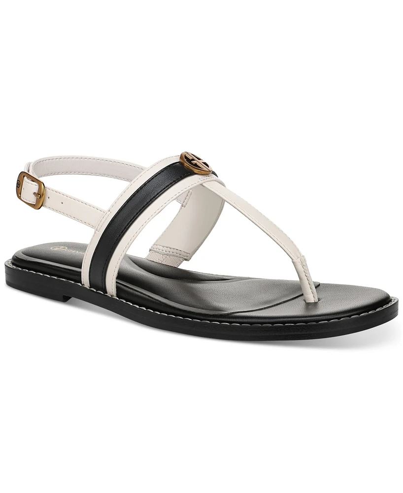 Giani Bernini Women's Nayelli Slingback Thong Flat Sandals, Created for Macy's