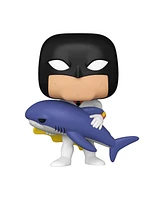 Funko Cartoon Network Pop Plus Space Ghost Figure with Shark
