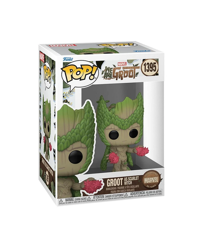 Funko Pop Marvel 1395 Groot As Scarlet Witch Vinyl Figure