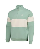 Barstool Golf Men's and Women's Green Wm Phoenix Open Half-Zip Sweatshirt