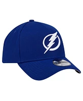 New Era Men's Blue Tampa Bay Lightning Core A-Frame 9FORTY Adjustable Hat