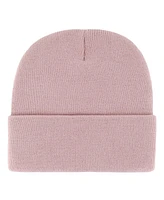'47 Brand Women's Pink Ohio State Buckeyes Haymaker Cuffed Knit Hat