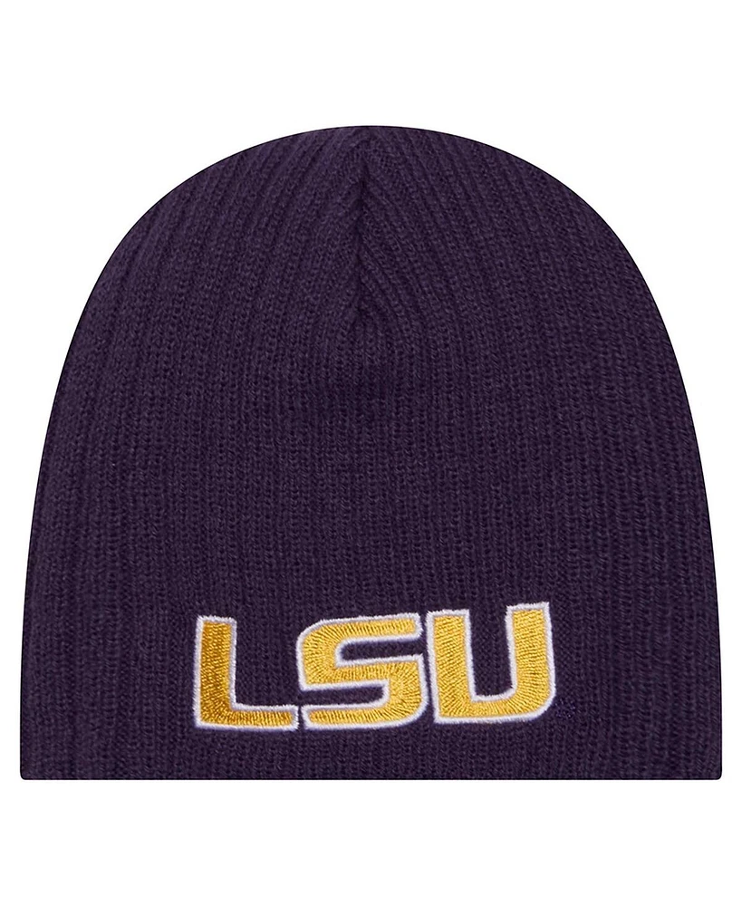 New Era Baby Boys and Girls Purple Lsu Tigers Mini Fan Beanie