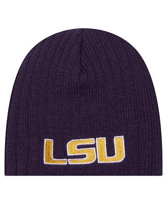 New Era Baby Boys and Girls Purple Lsu Tigers Mini Fan Beanie