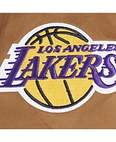 Pro Standard Men's Brown Los Angeles Lakers Paint The City Full-Zip Jacket