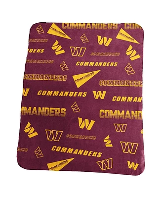 Logo Brands Washington Commanders 50" x 60" Classic Fleece Blanket