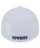 New Era Men's White Dallas Cowboys Throwback 39THIRTY Flex Hat