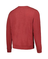 '47 Brand Men's Heathered Burgundy Washington Commanders Bypass Tribeca Pullover Sweatshirt