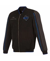 Jh Design Men's Black Dallas Mavericks 2023/24 City Edition Nylon Full-Zip Bomber Jacket