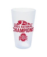 Wincraft Ohio State Buckeyes College Football Playoff 2024 National Champions 16oz. Icicle Silicone Pint Glass