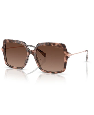 Michael Kors Women's Quogue Polarized Sunglasses, MK2247U