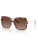 Michael Kors Women's Quogue Polarized Sunglasses, MK2247U