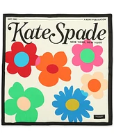 Kate Spade New York Magazine Bandana Silk Scarf