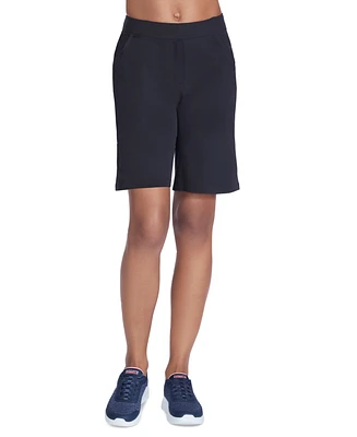 Skechers Women's Skechweave Solid-Color Bermuda Shorts
