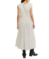 Free People Women's Desert Dazed Cotton Midi Dress