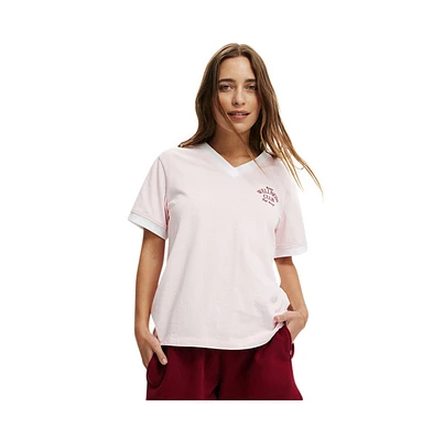 Cotton On Women's Active V Neck Tshirt