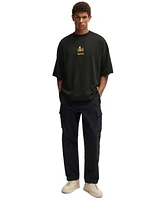 Hugo Boss x Nfl Men's Gold-Tone Embroidery T-Shirt