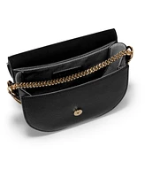 Cole Haan Evie Chain Small Saddle Bag