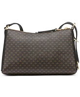 Calvin Klein Mandy Signature Top Zipper Crossbody
