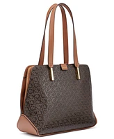 Calvin Klein Audrey Textured Emboss Tote