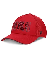 Fanatics Men's Red New Jersey Devils Fundamental Flex Hat