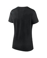 Logo Athletic Women's Black Las Vegas Raiders Lean T-Shirt