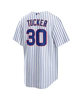 Nike Men's Kyle Tucker White Chicago Cubs Home Replica Player Jersey