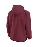 Fanatics Men's Maroon Texas A M Aggies Victory On Raglan Quarter-Zip Hoodie