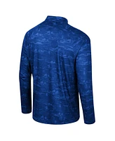 Colosseum Men's Royal Air Force Falcons Carson Raglan Quarter-Zip Jacket