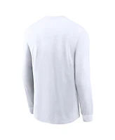 Nike Men's White Kentucky Wildcats Primetime Classic Location Long Sleeve T-Shirt