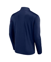 Fanatics Men's Navy Boston Red Sox Head-to-Head Quarter-Zip Top