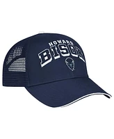 Colosseum Men's Navy Howard Bison Wyatt Primary Team Trucker Adjustable Hat