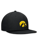 Top of the World Men's Black Iowa Hawkeyes Fundamental Snapback Hat