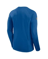 Fanatics Men's Blue Colorado Avalanche Authentic Pro Rink Tech Long Sleeve T-Shirt