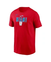 Nike Men's Red Miami Marlins City Connect T-Shirt