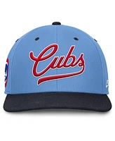 Nike Men's Light Blue/Navy Chicago Cubs Cooperstown Collection Pro Performance Snapback Hat