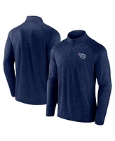 Fanatics Men's Navy Tennessee Titans Head-to-Head Raglan Quarter-Zip Jacket