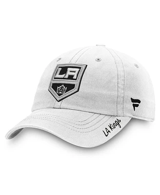 Fanatics Men's Gray Los Angeles Kings Core Fundamental Adjustable Hat